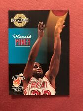 1992-93 SkyBox Miami Heat Basketball Card #360 Harold Miner SP Rookie