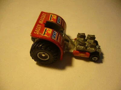 1990 Tractor Pull Sassy Massey Micro Machines Galoob Diecast Vehicle - Image 1 of 2