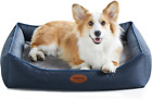 Orthopedic Dog Beds For Medium/Large Dogs,Comfortable Egg-Crate Foam Sofa Pet Be
