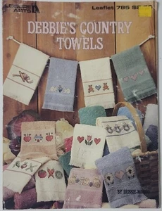 Debbie's Country Towels by Debbie Mumm - Tulips, Animals, Hearts Leaflet 785 - Picture 1 of 3