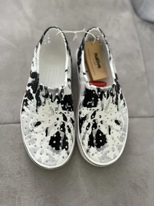 Scarpe unisex native stampa miglia slip on atletiche bianche nere grigie tie dye J1 - Foto 1 di 7