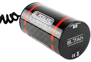 Exposure Lights 8700mAh Support Cell Black/Red - Picture 1 of 2