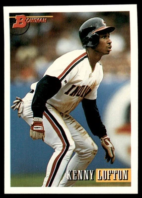 1993 Bowman Kenny Lofton #417 - Image 1 of 2