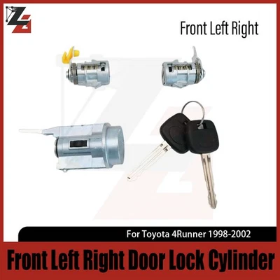 Front Door Lock Cylinder Ignition Switch with Keys For Toyota 4Runner 1998-2002 - Image 1 of 4