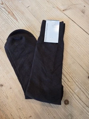 Calcetines de vestir Perry Ellis Portfolio para hombre chocolate oscuro de lujo talla 6-1/-12 NUEVO Foto 1 de 4