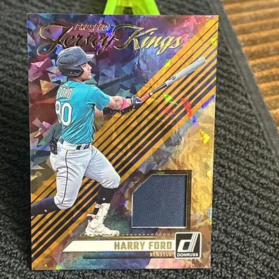 2024 Panini Donruss - Prospect Jersey Kings Orange Ice #PJK-HF Harry Ford (RC) - Image 1 of 2