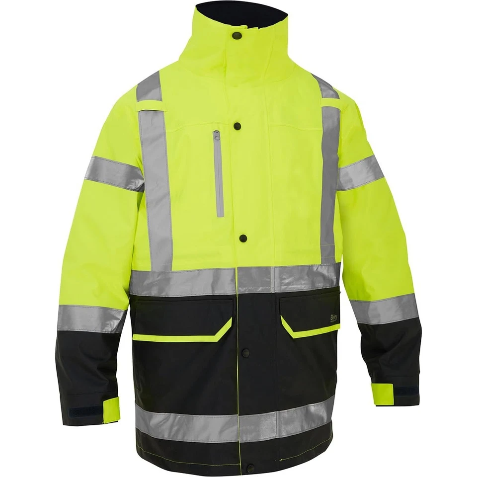 Bisley 333M6375H 5-in-1 Class 3 Ripstop Jacket with Zip-Out Class 2 Inner Jacket - Image 1 of 1