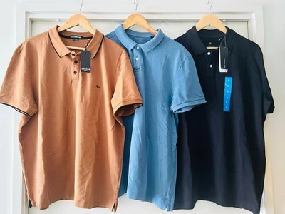 x3 TOTALMENTE NUEVO Piqué Polo Para Hombre Camisas Target & Connor TALLA L GRANDE | Envío Gratis Foto 1 de 4