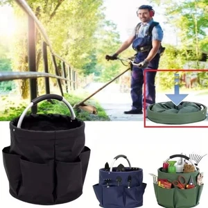 Multifunction Garden Tools Bag Electrician Toolkit Bucket for Bathroom - Picture 1 of 17
