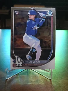2025 Bowman Chrome - Hyeseong Kim #2 (RC) Dodgers - Picture 1 of 2