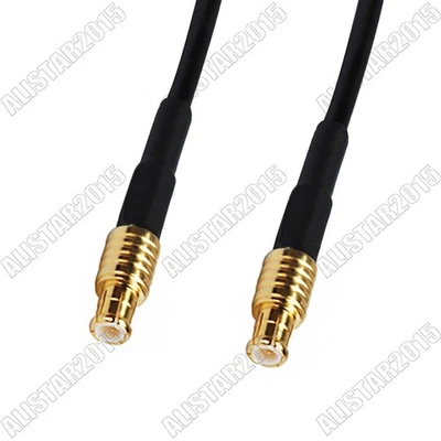 MCX Male to MCX Male Plug Straight Connector Jumper RF Pigtail RG174 Coax Cable - Image 1 of 3