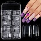 Full Cover Water Injection False Nail Wearable Manicure Nail Tips  Girl