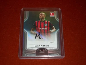 2020-21 Topps Tier One Bundesliga Break Out Auto Black 23/25 Evan N'Dicka - Picture 1 of 1