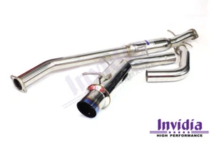Invidia N1 Cat Back Exhaust w/Ti Tip for Mitsubishi Evo 4-6 CP9A (Inc TME) - Picture 1 of 1