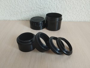 Macro Extension Tubes 4 metal rings M39 screw Zorki Leica Jupiter Industar 