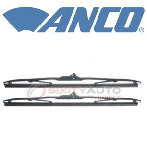 2 pc ANCO Front Wiper Blade for 1964-1968 Ford Mustang - Windshield af - Picture 1 of 5