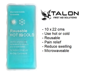 Hot And Cold Pack Microwaveable Heat Ice Gel Reusable Economy 10 x 22 cms - Picture 1 of 3