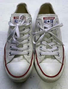 CONVERSE All-Star Canvas White Sz 5 Women’s Low-Top Sneakers - Picture 1 of 5