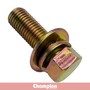 Champion CBP187 Hex Sems Bolts Flat & Spring Washers M8 x 25mm Pack of 50 - Picture 1 of 3