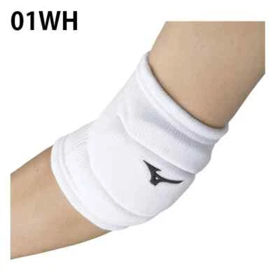 Mizuno V2MYA100 Volleyball Elbow Supporter w/ Pad Black & White (1 pc, Not Pair) - Image 1 of 4