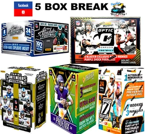 ATLANTA FALCONS 2024 PANINI OPTIC ABSOLUTE PHOENIX NFL 5 BOX BREAK🏈 - Picture 1 of 8