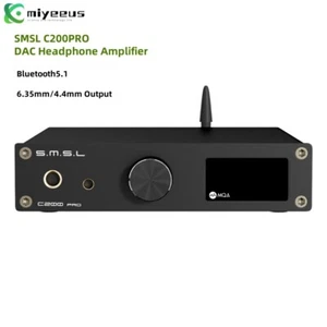 SMSL C200PRO XU-316 HiFi DAC Audio Decoder Bluetooth 5.1 Headphone Amplifier my1 - Picture 1 of 6