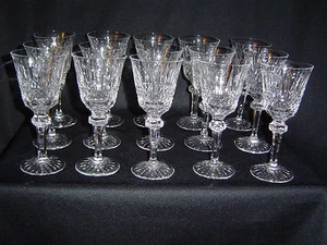 15 Stängel Wasser/Rotwein von Crystailerie Lothringen, Frankreich - Bild 1 von 3