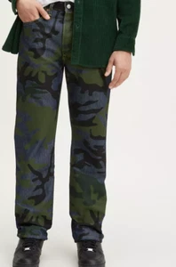 Levi's Men's 501 ORIGINAL SHRINK-TO-FIT CAMO MEN'S JEANS - Picture 1 of 2