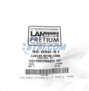 Corning Unicam ST MM 62.5 Pretium Fiber Optic Connector 95-000-51 Ceramic ~STSI - Picture 1 of 3