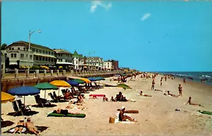 Postal Virginia Beach Virginia Beach Vista Playa Cromo Sin Publicar - Imagen 1 de 2