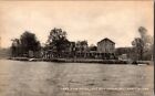 Lake View House, lac Pocotopaug, East Hampton CT c1942 carte postale vintage M72