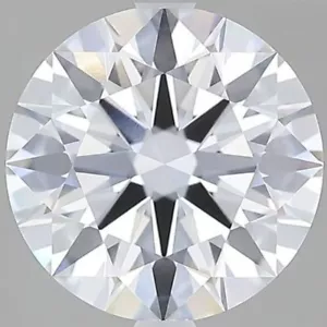 Diamante suelto CVD cultivado en laboratorio 7,50 mm redondo color D SI certificado de claridad-1,30 quilates - Imagen 1 de 7