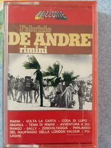 Fabrizio De André Rimini MC Originale - Foto 1 di 2