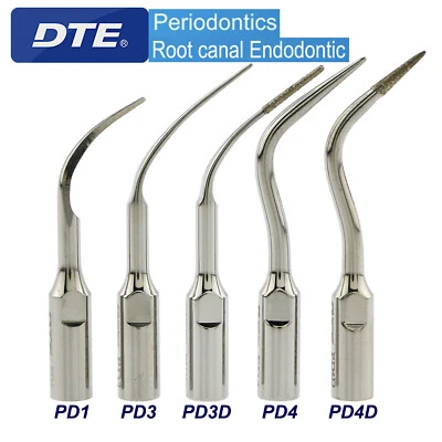 Woodpecker DTE Dental Ultrasonic Piezo Scaler Tips Fit NSK SATELEC Handpiece PD1