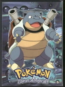 Pokemon Topps Blastoise E9 of 12 Blue Logo - Picture 1 of 5