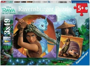 Juego de rompecabezas Ravensburger Disney Raya y el último dragón, rompecabezas de 3x49 piezas 05098 - Imagen 1 de 5
