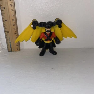 Fisher Price Imaginext DC Super Friends Red Robin Figure With Wings - Picture 1 of 12