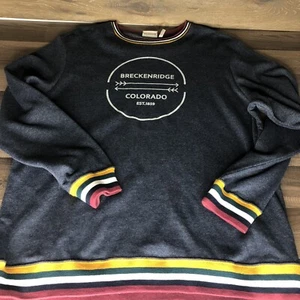 Techstyles Sportswear Women’s Sweatshirt Breckinridge, CO Large - Picture 1 of 5