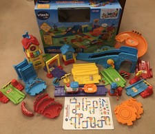 VTECH TOOT TOOT DRIVERS TRAIN SET BOXED VCG