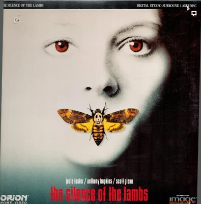 The Silence of The Lambs Laserdisc Digital Stereo Surround 1991 Jodie Foster Foto 1 de 2