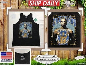 Genuine SHAKA 2PAC x Golden State Warriors DUBS Life CHAMPION Tank Shirt Men XL - Picture 1 of 7