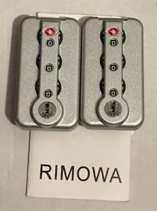 Rimowa Original Set TSA006 Gepäck Koffer Zifferblattschloss silber - Bild 1 von 4