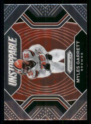 2020 Panini Prizm Unstoppable #9 Myles Garrett - Image 1 of 2