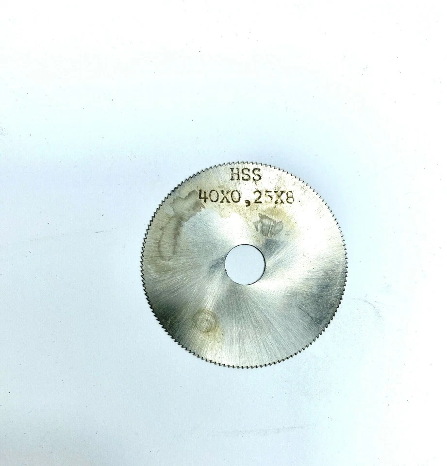 HSS Sägeblatt 40x0,25x8mm -used- - Bild 1 von 1