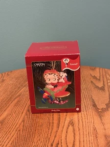 New Old Stock 1999 Heirloom Collection Betty Boop Perky Pilot Ornament In Box - Picture 1 of 5