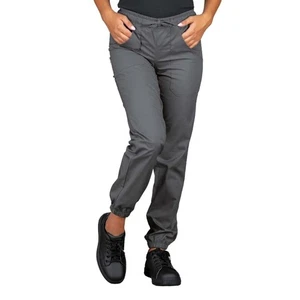 Pantalón De Cocinero - Médico Unisex Pantagiaffa Gris Con Elástico - ISACCO - Imagen 1 de 3