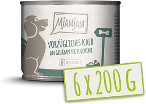 - Cibo Umido Premium per Cani - Ottimo Vitello Con Zucchine Al Vapore, Confezion - Foto 1 di 12
