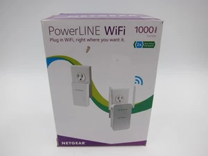 NETGEAR Powerline PLW1000v2 AC1000 Wi-Fi Access Point and Adapter White - Afbeelding 1 van 8