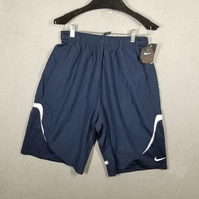 Nike Dri-FIT Athletic Shorts Mens Medium Navy Blue White 719907-420 New Tags - Image 1 of 4