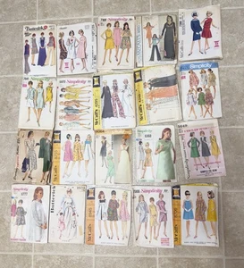 Lot of 20 Vintage Size 12 Sewing Patterns - Simplicity, McCall's, Butterick - Picture 1 of 6